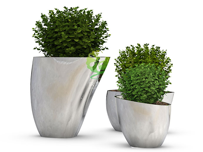 深圳機場地鐵車站不銹鋼模具沖壓花盆有什么優勢？